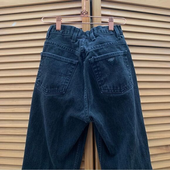 Vintage Guess High Rise Black Jeans - Picture 5 of 6